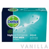 Dettol High Performance For Men Aqua Soap