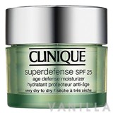 Clinique Superdefense SPF25 Age Defense Moisturizer Very Dry to Dry