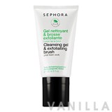 Sephora Cleansing Gel & Exfoliating Brush