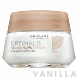 Oriflame Optimals Even Out Night Cream