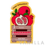Scentio Pomegranate Super Antioxident Mask Sheet
