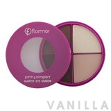 Flormar Pretty Compact Quartet Eye Shadow