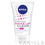 Nivea Extra White Make Up Clear Scrub