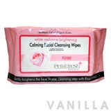 Petal Fresh White Radiance Brightening Rose Calming Facial Cleansing Wipes