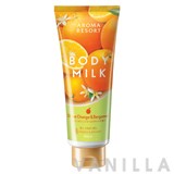 Aroma Resort Body Milk Shine Orange & Bergamot