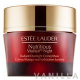 Estee Lauder Nutritious Vitality8 Radiant Overnight Creme / Mask