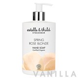 Estelle & Thild Spring Rose Blonde Hand Soap