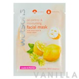 Watsons Oil Control & Moisturising Facial Mask with Witch Hazel & Lemon Water