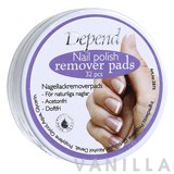 Depend Nail Polish Remover Pads Adourless/Fast
