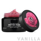 The Body Shop British Rose Exfoliating Gel Body Scrub