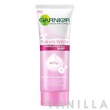 Garnier Sakura White Pinkish & Poreless Whip Foam