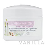 Bottega Verde Cremafiori Moisturizing Face Cream with White Lily for Normal/Dry Skin