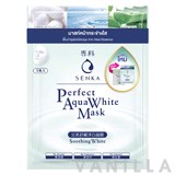 Senka Perfect Aqua White Mask - Soothing White