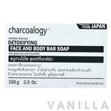 Charcoalogy Bamboo Charcoal Detoxifying Face and Body Bar Soap