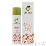 Tropicana Cold-Pressed Coconut Oil Treatment Lip Balm Stick With Orange