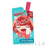 Sis2sis Lip Eye Cheek Limited Edition