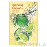 Peripera Sparking Tok Tok Time Mask Sheet #01 Cool Lime Clearing