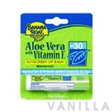 Banana Boat Aloe Vera With Vitamin E Sunscreen Lip Balm SPF30