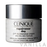Clinique Repairwear Day SPF15 Intensive Cream Very Dry Skin Formula
