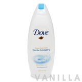 Dove Beauty Body Wash Gentle Exfoliating