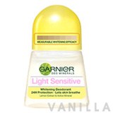 Garnier Light Sensitive Hypoallergenic Whitening Deodorant