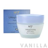 No7 Lifting & Firming Night Cream