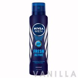 Nivea For Men Fresh Active Deodorant Spray