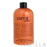 Philosophy Carrot Cake Ultra-Rich 3-In-1 Shampoo, Shower Gel And Bubble Bath