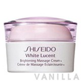 Shiseido White Lucent Brightening Massage Cream N