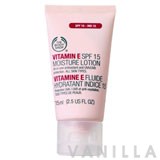 The Body Shop Vitamin E SPF15 Moisture Lotion