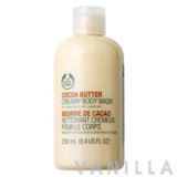 The Body Shop Cocoa Butter Creamy Body Wash