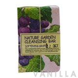 The Face Shop Nature Garden Cleansing Bar - Softening Grape