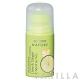 Oriflame Roll-on Deodorant Antiperspirant with Energizing Lime & Ginger
