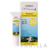 Dr.Somchai DS Botanics Physical Sunblock Cream for Face SPF50 PA+++