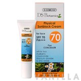 Dr.Somchai DS Botanics Physical Sunblock Cream SPF70 PA+++ plus Concealer for Face