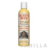 Burt's Bees Thoroughly Therapeutic Honey & Orange Wax Body Lotion 