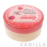 Nature Republic Africa Shea Butter 26% Hand Balm Wild Cherry