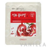Beauty Credit Pomegranate Collagen Cotton Mask
