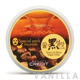 Beauty Credit Special Pack Washable Honey & Black Sugar Mask