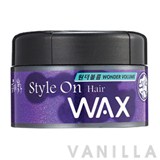 Beauty Credit Style on Hair Wax Wonder Volume