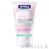 Nivea White Extra Cell Repair & Acne Oil Control Foam