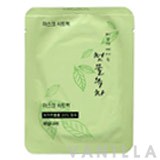 Welcos Spring Leaves of Green Tea Mask Sheet Pack
