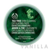 The Body Shop Tea Tree Skin Clearing Exfoliating Pads