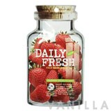 VOV Daily Fresh Face Mask Sheet Type Strawberry Yogurt Collagen