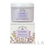 Crabtree & Evelyn Lavender Body Cream with Essential Oil