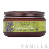 Crabtree & Evelyn Naturals Avocado Butter, Olive & Basil Body Butter