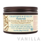 Crabtree & Evelyn Naturals Cocoa Butter, Nutmeg & Cardamom Body Scrub