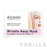 Scentio Wrinkle Away Mask Powder Cucumber Extract & Vitamin C