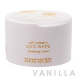 Nature Republic Soft Creamy Egg White Cleansing Cream