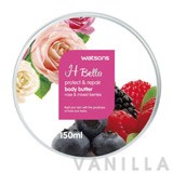 Watsons H Bella Protect & Repair Body Butter Rose & Mixed Berries